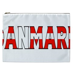 Denmark Cosmetic Bag (xxl) by worldbanners