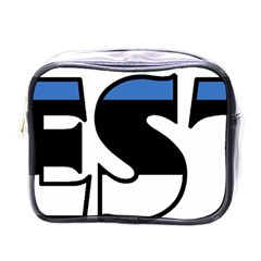 Estonia Mini Travel Toiletry Bag (one Side) by worldbanners