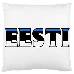 Estonia Large Cushion Case (one Side) by worldbanners