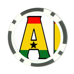 Ghana Poker Chip 10 Pack by worldbanners