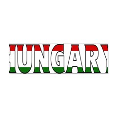 Hungary 3 Bumper Sticker by worldbanners