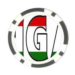 Hungary 3 Poker Chip 10 Pack by worldbanners