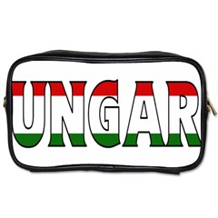 Hungary 3 Travel Toiletry Bag (one Side) by worldbanners