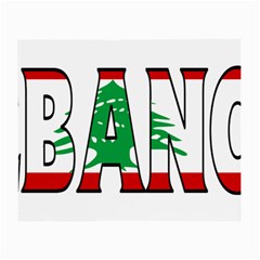 Lebanon Glasses Cloth (small) by worldbanners