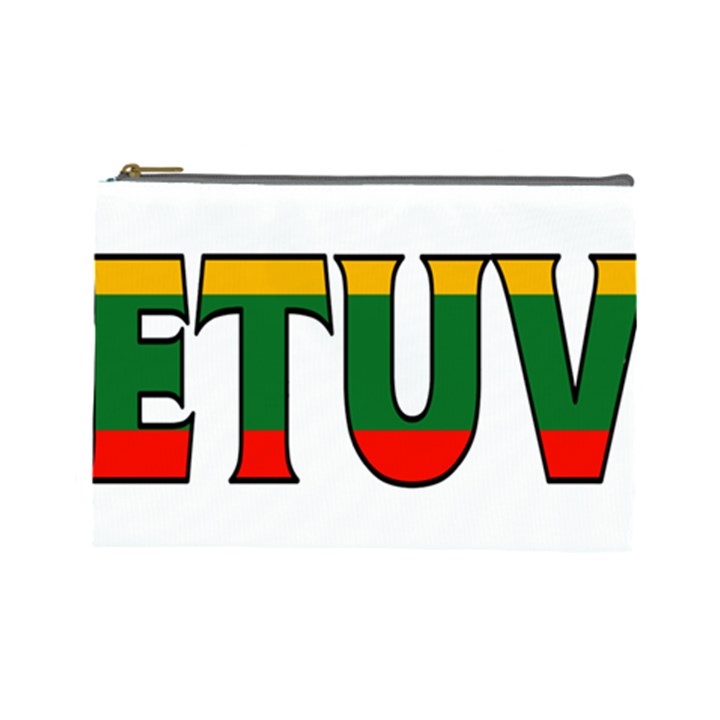 Lithuania Cosmetic Bag (Large)