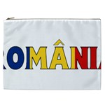 Romania Cosmetic Bag (XXL) Front