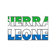 Sierra Sticker (rectangle) by worldbanners