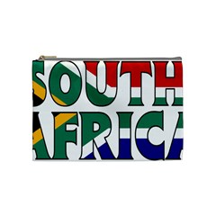 South Africa Cosmetic Bag (medium) by worldbanners