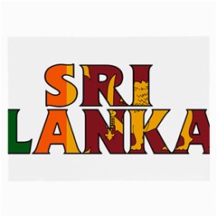 Sri Lanka Glasses Cloth (large) by worldbanners