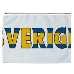 Sweden Cosmetic Bag (xxl) by worldbanners