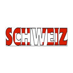 Switzerland 3 Bumper Sticker by worldbanners