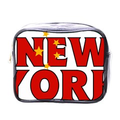 New York China Mini Travel Toiletry Bag (one Side)