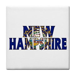 New Hampshire Face Towel by worldbanners