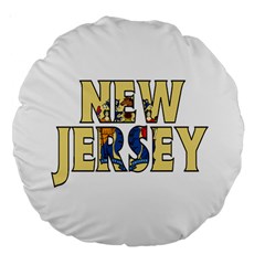 New Jersey 18  Premium Round Cushion 