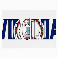 Virginia Glasses Cloth (large) by worldbanners