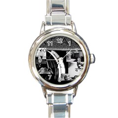 Xtianilogo Round Italian Charm Watch