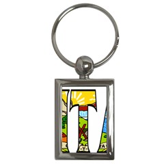 Montana Key Chain (rectangle)