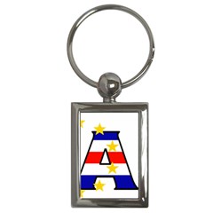 Mass Cape Verde Key Chain (rectangle) by worldbanners