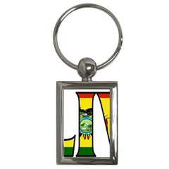 Bolivia Key Chain (rectangle)