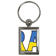 Ukraine Key Chain (rectangle)