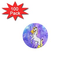 Framed Unicorn 1  Mini Button Magnet (100 Pack)