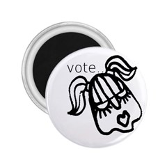 Vote: Chic 2 25  Button Magnet