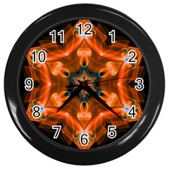 Smoke Art 1 Wall Clock (black) by smokeart