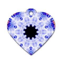 Smoke Art (5) Dog Tag Heart (one Sided)  by smokeart