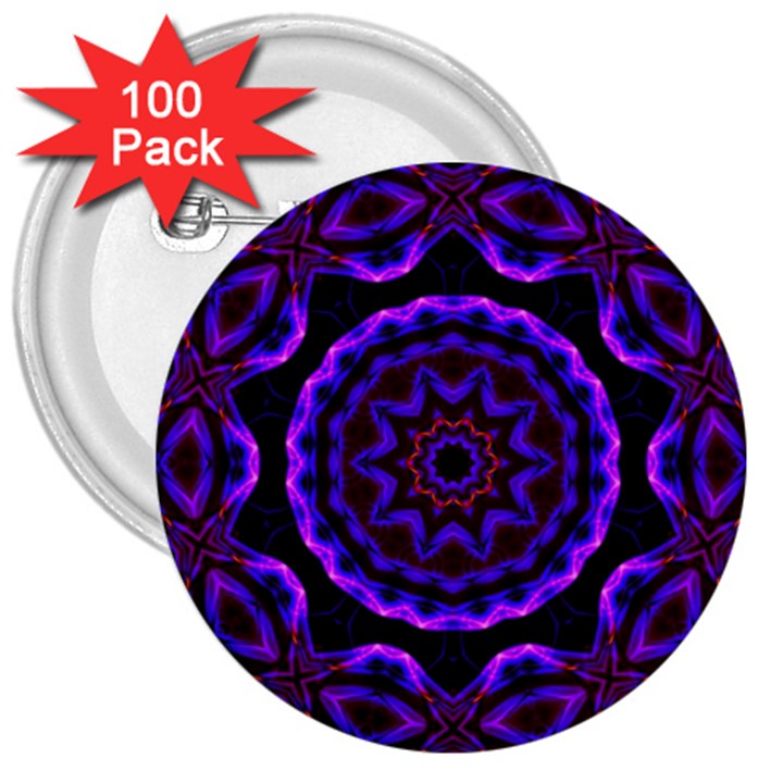   (16) 3  Button (100 pack)