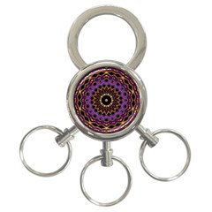 Smoke Art (18) 3-ring Key Chain