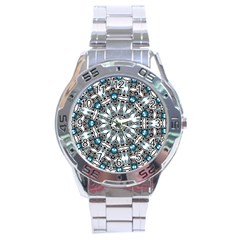  Smoke Art (24) Stainless Steel Watch (men s)