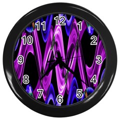 Mobile (9) Wall Clock (Black)