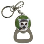 Ring Tailed Lemur Bottle Opener Key Chain Front