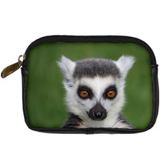 Ring Tailed Lemur Digital Camera Leather Case