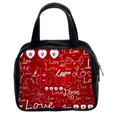 Love Classic Handbag (two Sides)