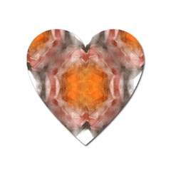 Seamless Background Fractal Magnet (heart)