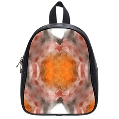 Seamless Background Fractal School Bag (small)