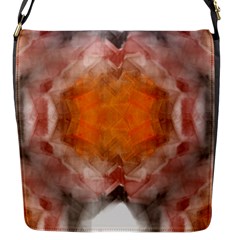 Seamless Background Fractal Flap Closure Messenger Bag (small) by hlehnerer