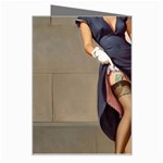 Retro Pin-up Girl Greeting Card Right