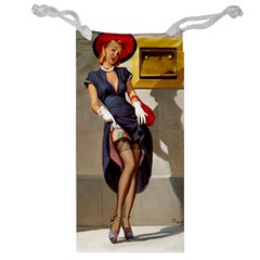 Retro Pin-up Girl Jewelry Bag