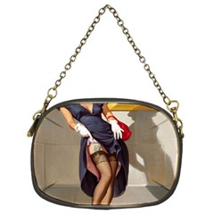 Retro Pin-up Girl Chain Purse (two Side) by PinUpGallery