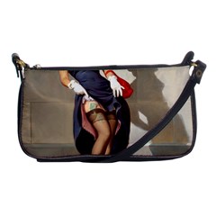 Retro Pin-up Girl Evening Bag