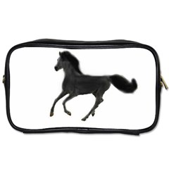 Running Horse Travel Toiletry Bag (one Side) by mysticalimages