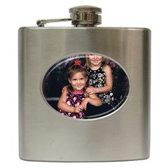 Candence And Abbey   Copy Hip Flask by tammystotesandtreasures