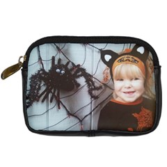 Spider Baby Digital Camera Leather Case by tammystotesandtreasures