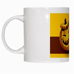 Pumpkin White Coffee Mug