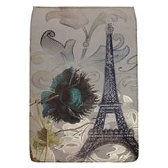 Floral Vintage Paris Eiffel Tower Art Removable Flap Cover (small) by chicelegantboutique