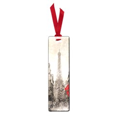 Elegant Red Kiss Love Paris Eiffel Tower Small Bookmark