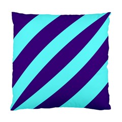 Purple Waves Cushion Case (single Sided) 