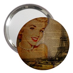 Yellow Dress Blonde Beauty   3  Handbag Mirror by chicelegantboutique